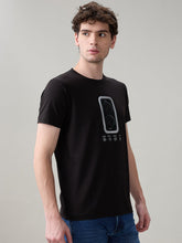 Status Quo Men's Chest Graphic Printed Round Neck Half Sleeve T-Shirt